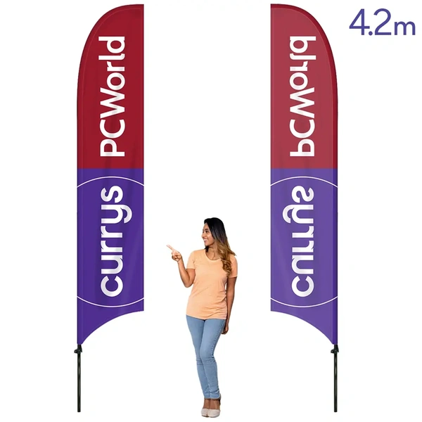  Feather Flag 4 2m Standard Print 