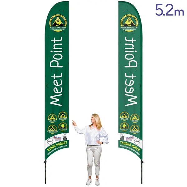  Feather Flag 5 2m Standard Print 